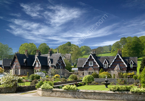 Ilam village, Staffordshire